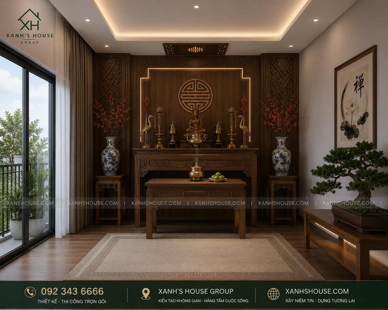 Mẫu nhà phố 3 tầng hiện đại với thiết kế bo cong mềm mại
