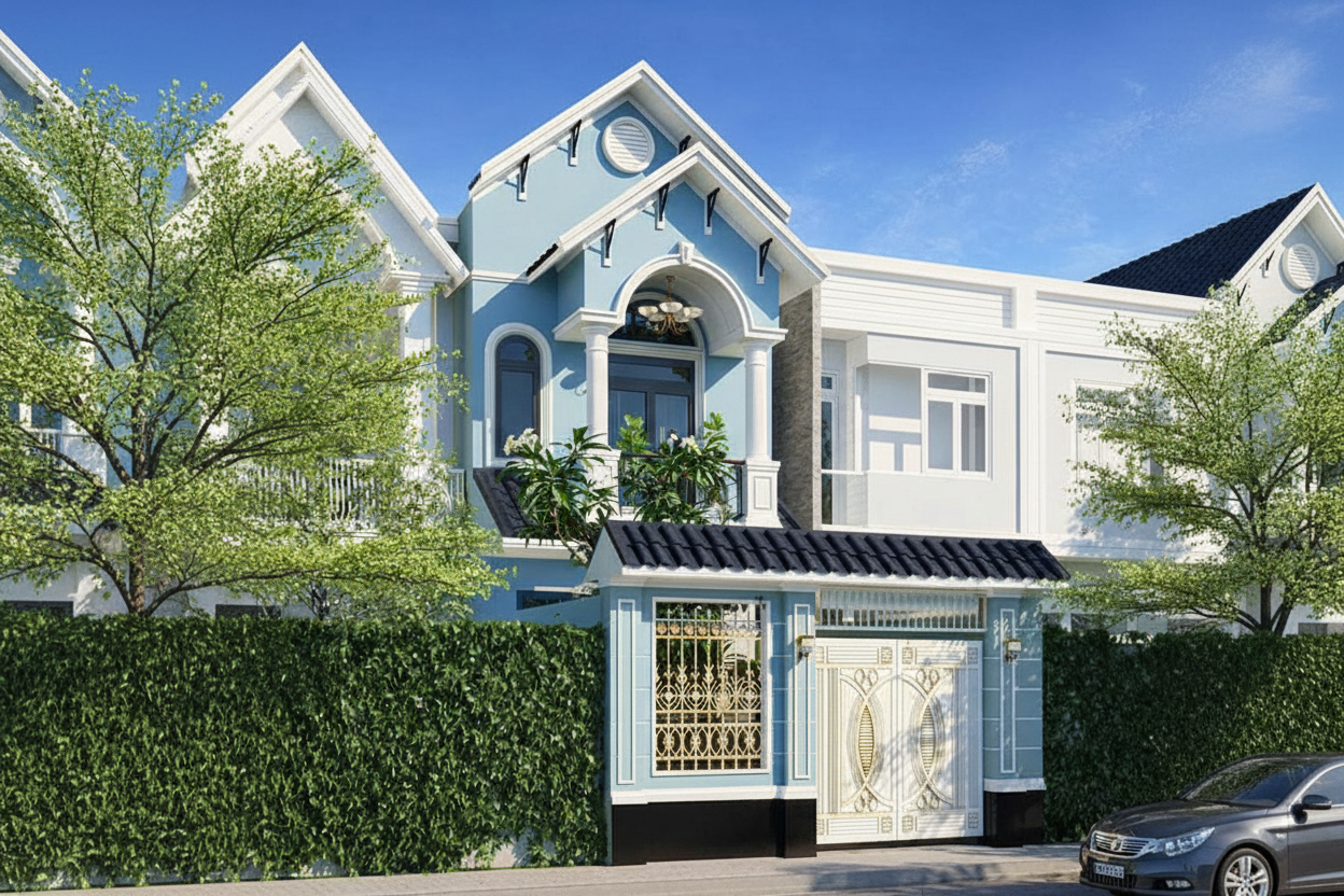 Mặt tiền góc 2