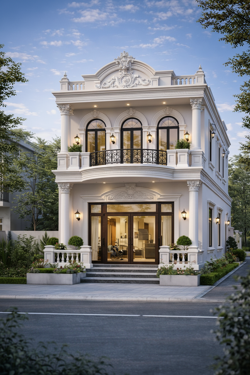 Mặt tiền góc 2