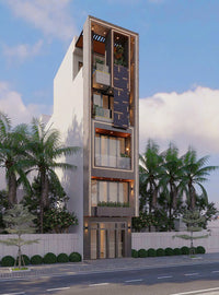 CHỐT PHƯƠNG ÁN NHÀ PHỐ 4 TẦNG – NGANG 4.5M