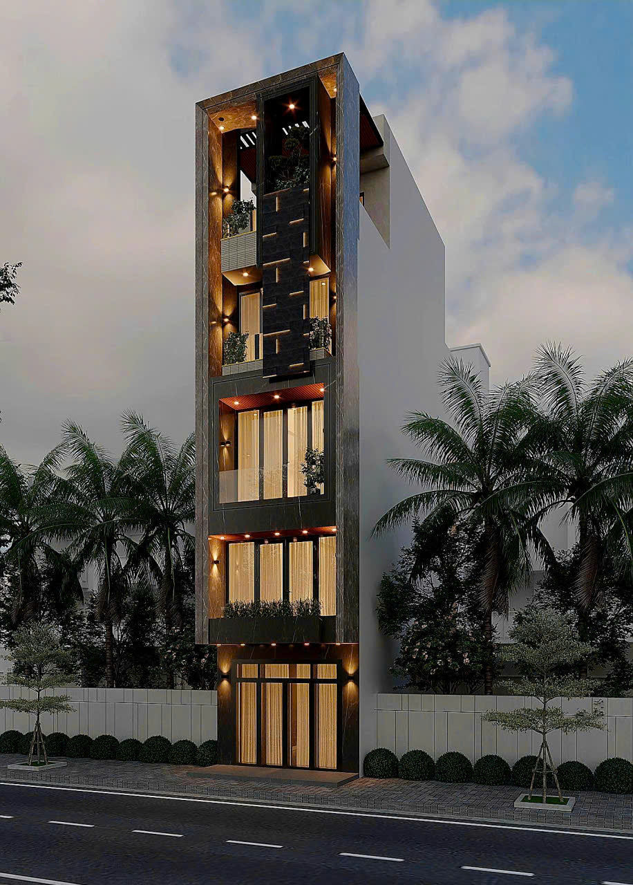 CHỐT PHƯƠNG ÁN NHÀ PHỐ 4 TẦNG – NGANG 4.5M