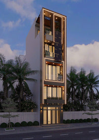 CHỐT PHƯƠNG ÁN NHÀ PHỐ 4 TẦNG – NGANG 4.5M
